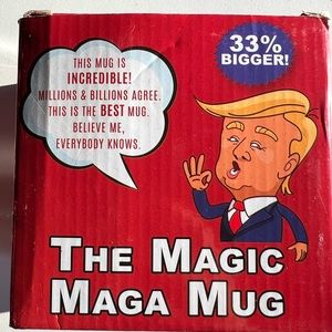 The Magic MAGA coffee Mug Trump gag gift republican president funny vote Biden